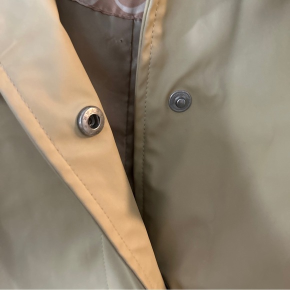 ESPRIT women’s 1X Beige Rain Coat Outerwear - Picture 6 of 9